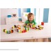 Lewo 1000 Pcs Wooden Dominoes Set for Kids Building Blocks Racing Tile Games with Storage Bag B013QK9TD4